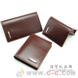 品味與實用的完美結合 進口棕色牛皮皮具三件套測評